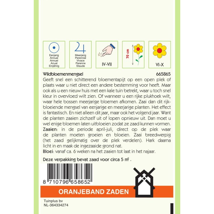 Oranjeband® Wildflower mixture