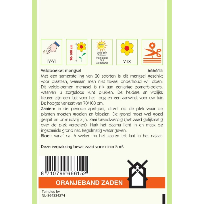 Oranjeband® Field Bouquet Mixture