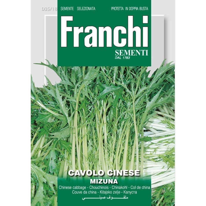 Fr Leaf cabbage, Cavolo Cinese Mizuna 35/18