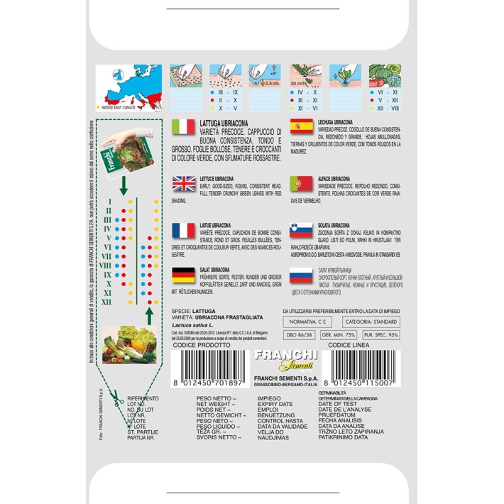 Fr Lettuce Ubriacona 86/38