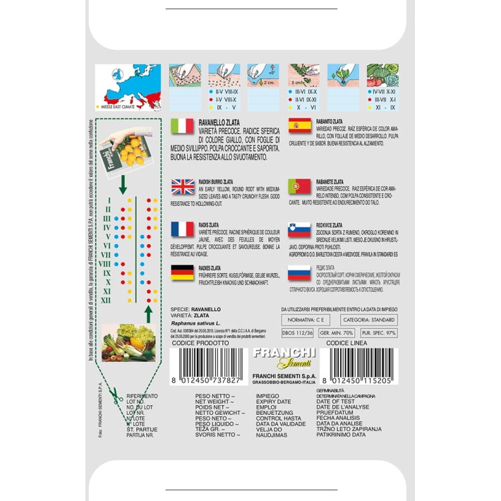 Fr Radis Ravanello Zlata 112/36