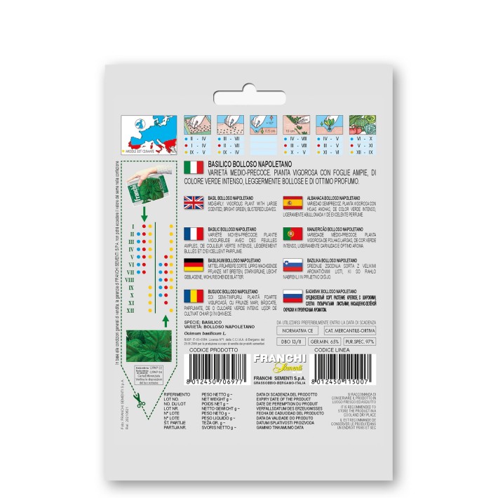 Fr Basilico Bolloso Napoletano 13/8