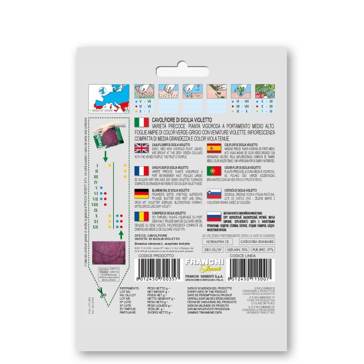 Fr Cavolfiore Sicilia Violetto 30/29