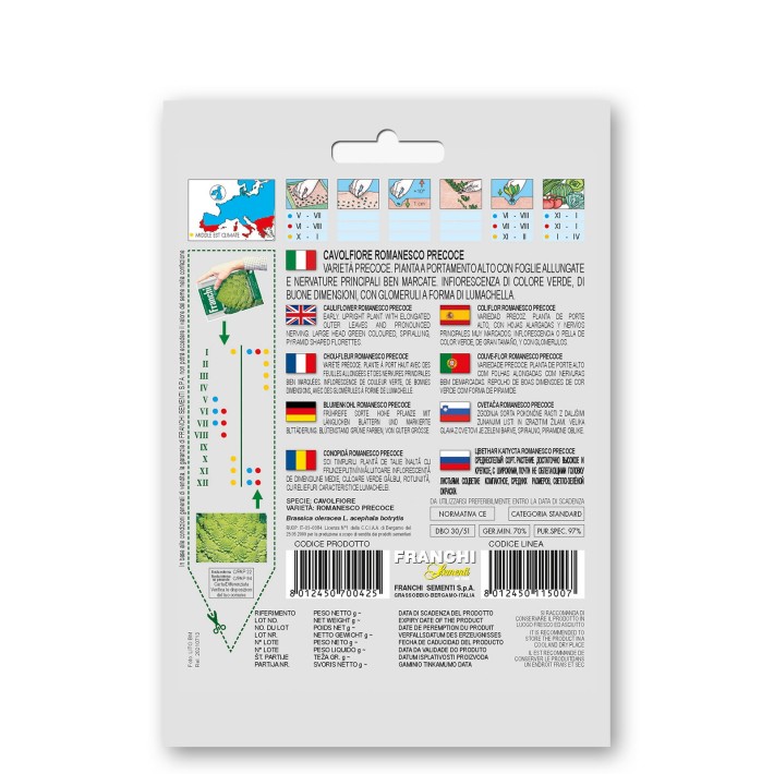 Fr Cavolfiore Romanesco Precoce 30/51