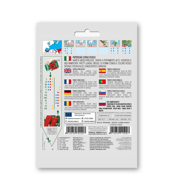 Fr Peperone Corno Rosso 97/7