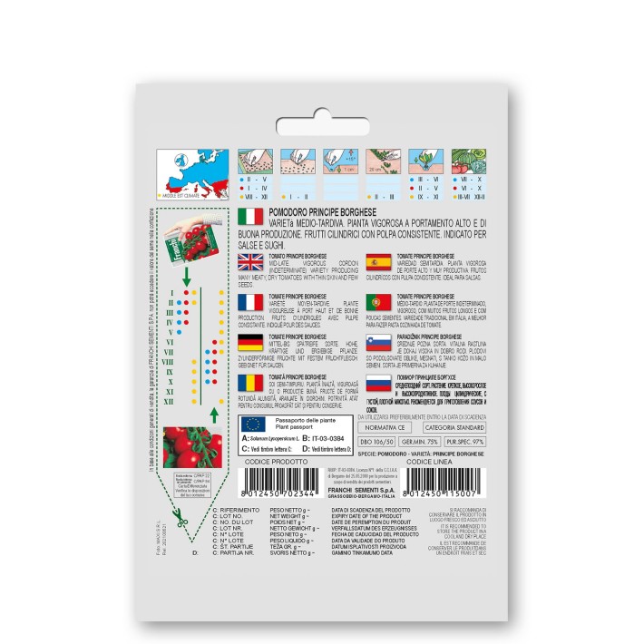 Fr Pomodoro Principe Borghese 106/50