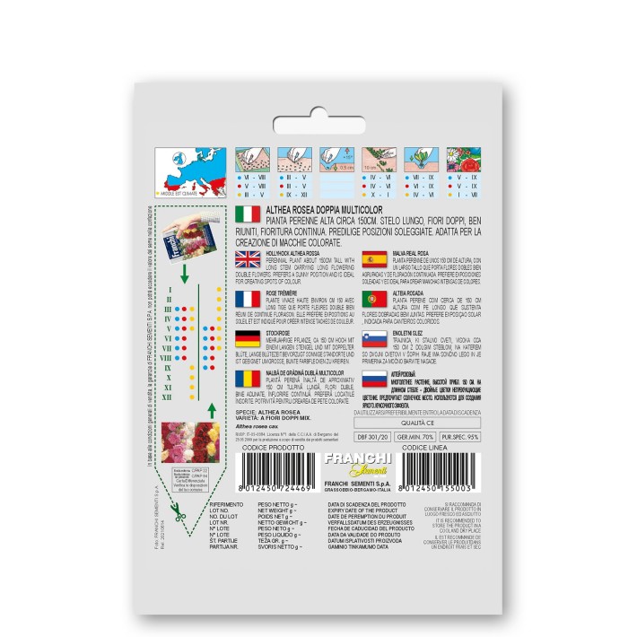 Fr Althea Rosea Doppia Multicolor 301/20