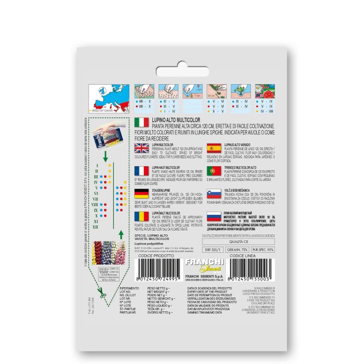 Fr Lupino Alto Multicolor - Lupine 335/1