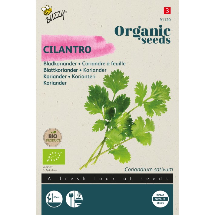 Buzzy® Organic Coriandre à feuille(BIO)