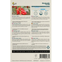 Biologische Paprika Piquillo
