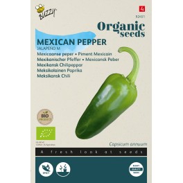 Biologische Mexicaanse peper Jalapeño