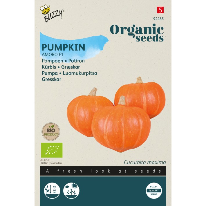 Buzzy® Organic Pumpkin Amoro F1  (BIO)