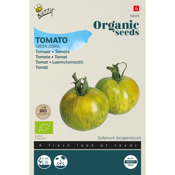 Buzzy® Organic Tomato Green Zebra  (BIO)
