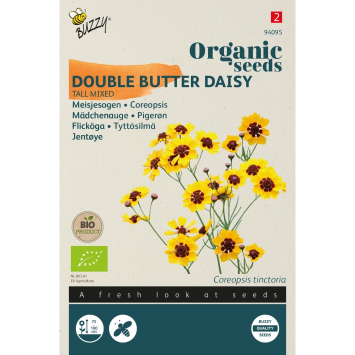 Buzzy® Organic Coreopsis Varie  (BIO)