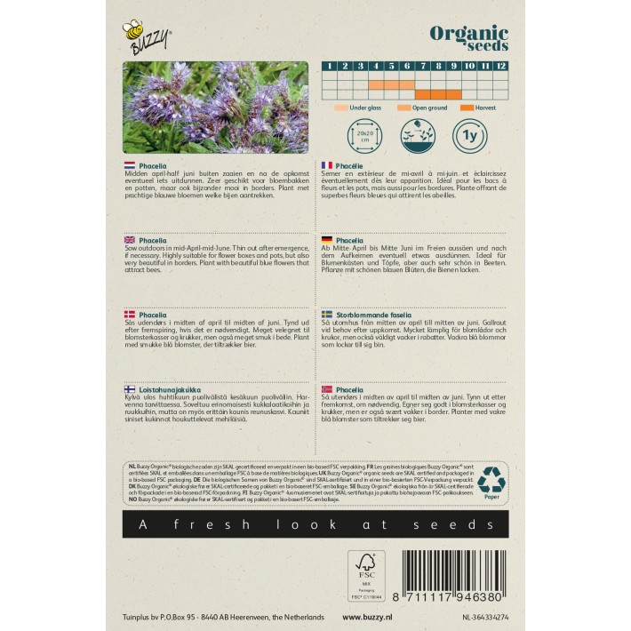 Buzzy® Organic Phacelia (BIO)