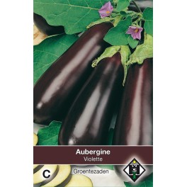 Aubergine Halflange Violette