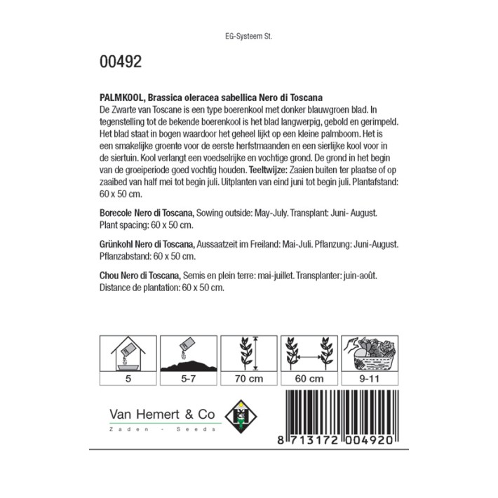 Palmkool Nero di Toscana