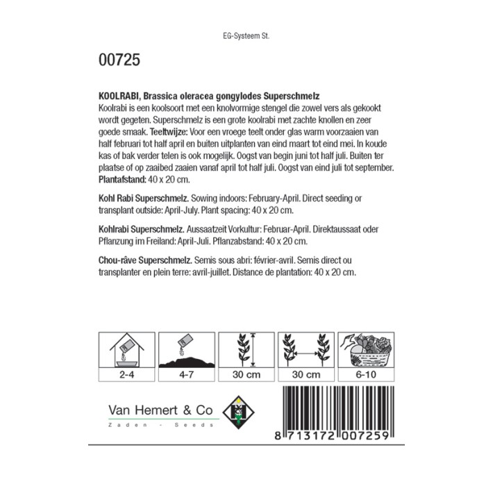 Koolrabi Superschmelz