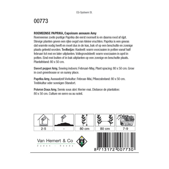 Roemeense Paprika Amy