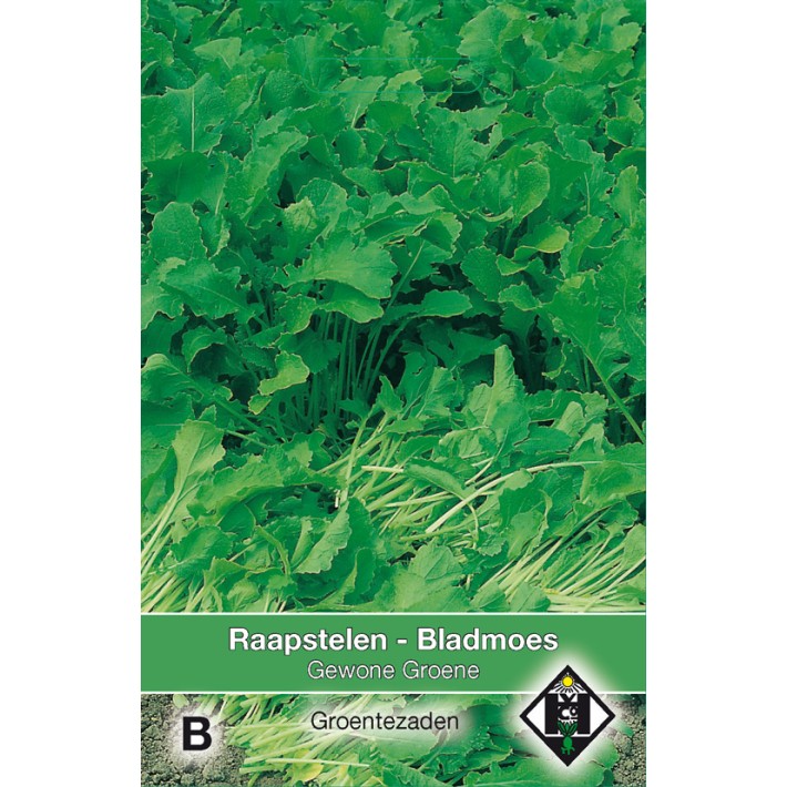 Raapstelen - Bladmoes Gewone groene