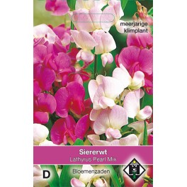 Lathyrus latifolius Pearl gemengd