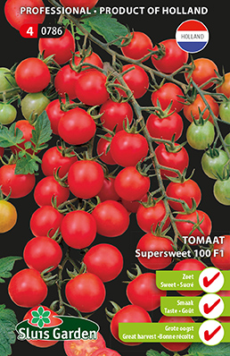 Cherry Tomato Supersweet 100 F1 (Solanum) 20 seeds SL