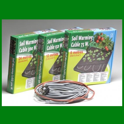 Soil warming cable 12,08m/150W/230V