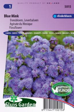 Flossflower Blue Mink (Ageratum) 650 seeds SL