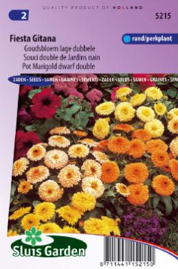 Pot Marigold Fiesta Gitana (Calendula) 90 seeds SL