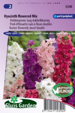 Larkspur Hyacinth Flowered Mix (Consolida) 300 seeds SL