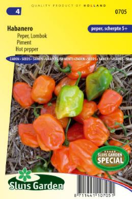Habanero Pepper Orange (Capsicum chinense) 10 seeds SL