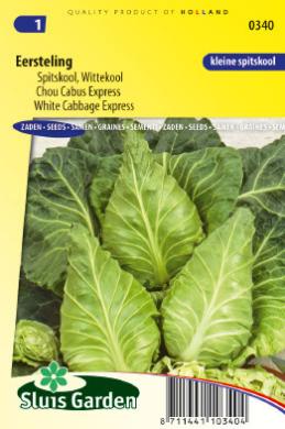Spitskool Eersteling (Brassica) 180 zaden