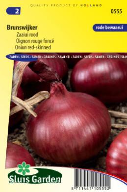 Onion Brunswick Red (Allium) 400 seeds SL
