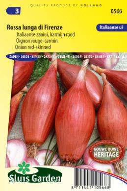 Onion Rossa Lunga di Firenze (Allium cepa) 400 seeds SL