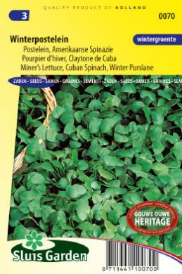 Winterpostelein (Claytonia perfoliata) 3800 zaden